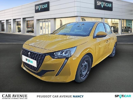 Occasion PEUGEOT 208 1.2 PureTech 75ch S&S Active 2020 Jaune 12 700 € à Nancy