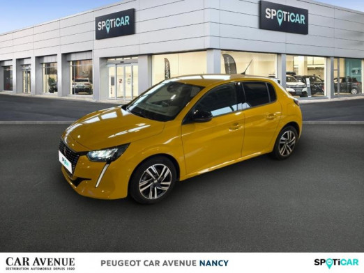 Occasion PEUGEOT 208 1.2 PureTech 100ch S&S Allure 2022 Jaune 17 900 € à Nancy