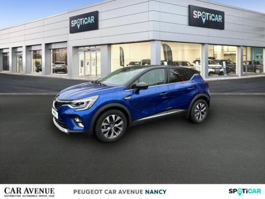 Used RENAULT Captur 1.3 TCe 140ch Intens EDC 2021 Bleu Iron/Blanc Albatre € 18,900 in Nancy