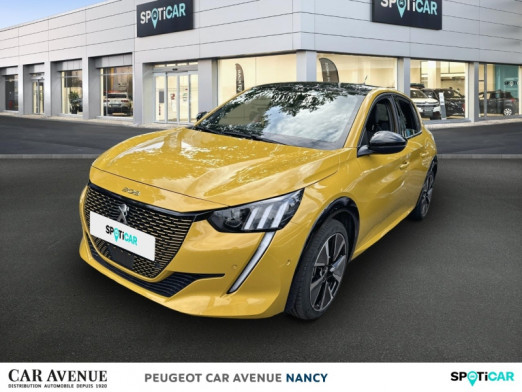 Occasion PEUGEOT 208 e-208 136ch GT 2022 Jaune 21 400 € à Nancy