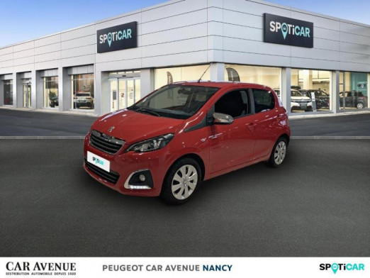 Occasion PEUGEOT 108 VTi 72 Style S&S 4cv 5p 2020 Rouge Scarlet (O) 10 100 € à Nancy