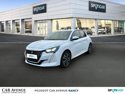 Occasion PEUGEOT 208 1.2 PureTech 100ch S&S Allure EAT8 2022 Blanc Banquise (O) 14 590 € à Nancy