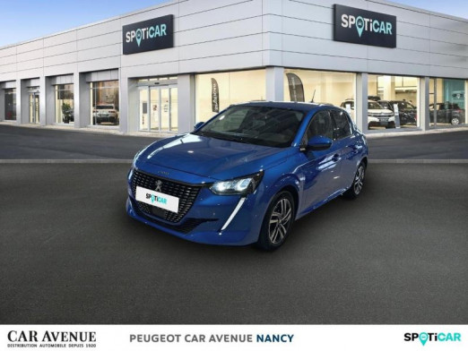 Occasion PEUGEOT 208 1.2 PureTech 100ch S&S Allure Pack EAT8 2021 Bleu Vertigo (V) 17 890 € à Nancy