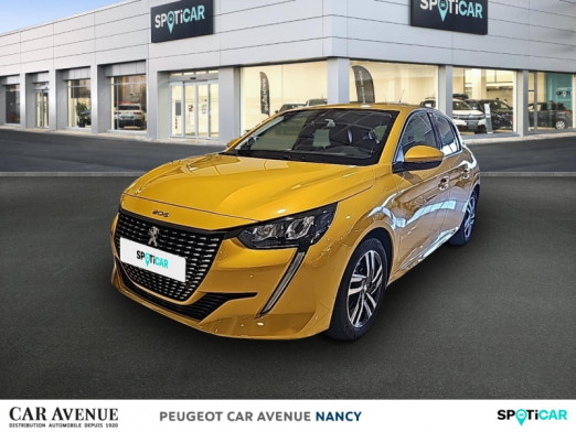 Occasion PEUGEOT 208 1.2 PureTech 100ch S&S Allure 2020 Jaune Faro 13 600 € à Nancy