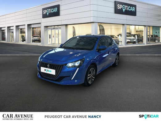 Occasion PEUGEOT 208 1.5 BlueHDi 100ch S&S Allure Pack 2021 Bleu Vertigo (V) 15 590 € à Nancy