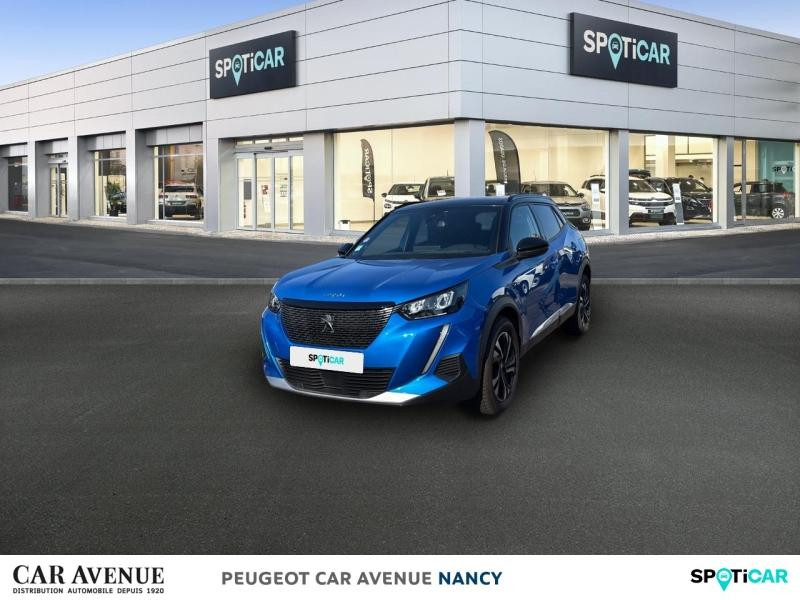 Occasion PEUGEOT 2008 1.2 PureTech 130ch S&S Allure Pack EAT8 2023 Bleu Vertigo (S) 20590 € à Nancy