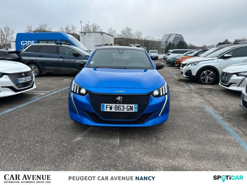 Occasion PEUGEOT 208 e-208 136ch GT Line 2021 Bleu Vertigo 15890 € à Nancy