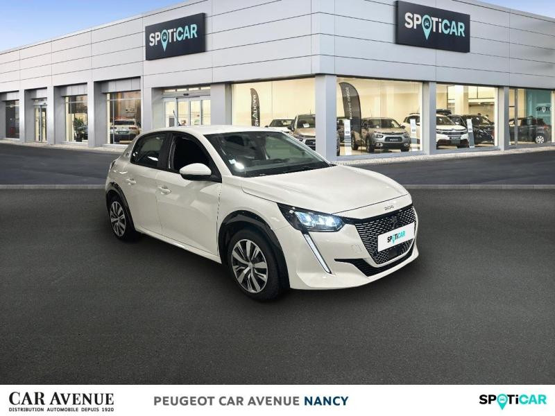 Occasion PEUGEOT 208 e-208 136ch Active 2020 Blanc Banquise (O) 13590 € à Nancy