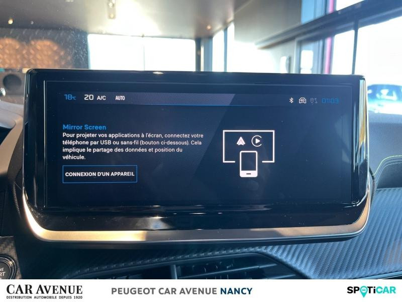 Occasion PEUGEOT 208 1.2 Hybrid 136ch GT e-DCS6 2024 Noir Perla Nera (M) 27990 € à Nancy