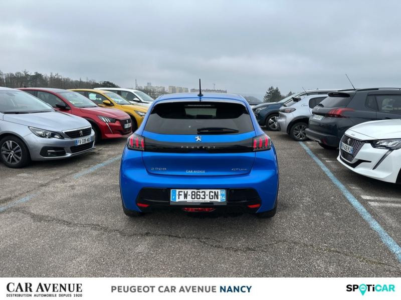 Occasion PEUGEOT 208 e-208 136ch GT Line 2021 Bleu Vertigo 15890 € à Nancy