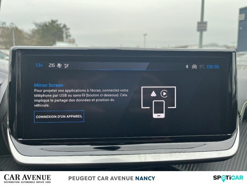 Used PEUGEOT 208 1.2 Hybrid 100ch GT e-DCS6 2025 Blanc Banquise (O) € 24790 in Nancy