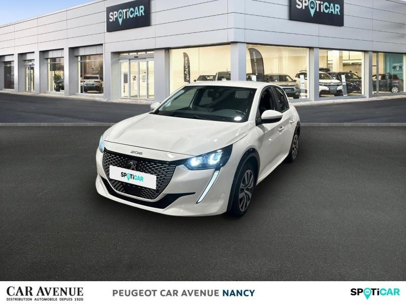 Occasion PEUGEOT 208 e-208 136ch Active 2020 Blanc Banquise (O) 13590 € à Nancy