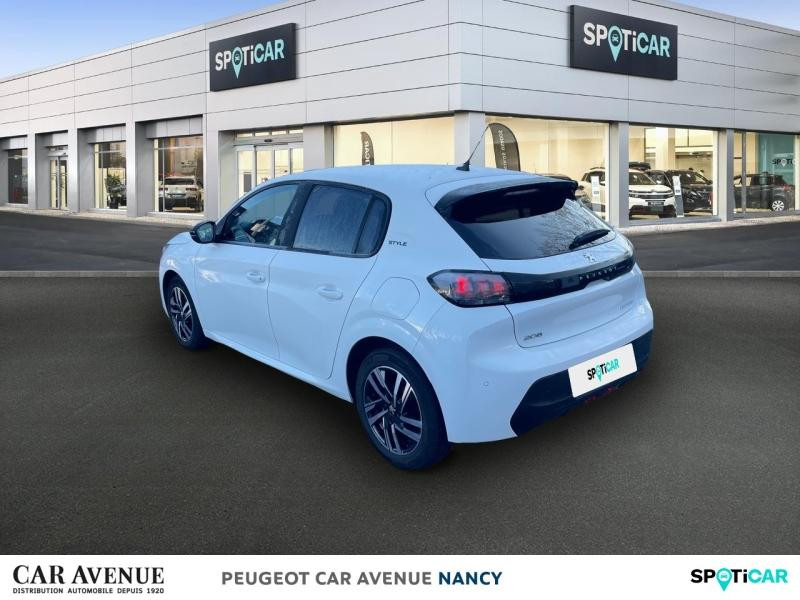 Occasion PEUGEOT 208 1.2 PureTech 100ch S&S Style 2022 Blanc Banquise (O) 14590 € à Nancy