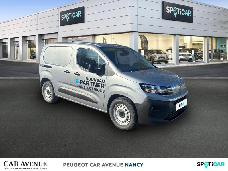 Occasion PEUGEOT Partner M 800kg Electrique 136ch Batterie 54 kWh 2025 Gris Acier Métal 33820 € à Nancy
