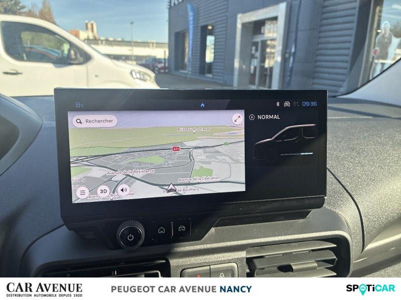 Occasion PEUGEOT Partner M 800kg Electrique 136ch Batterie 54 kWh 2025 Gris Acier Métal 33820 € à Nancy