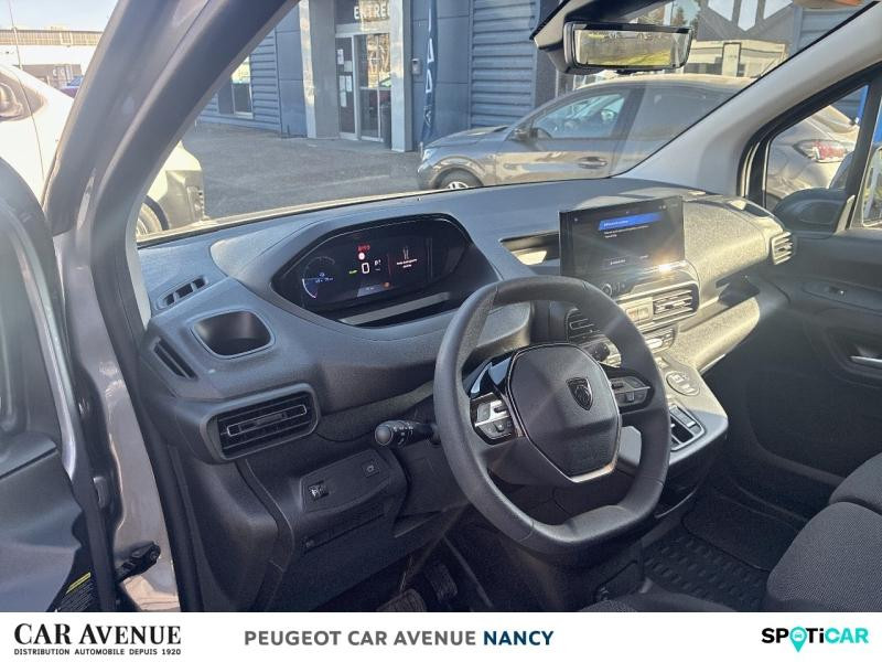 Occasion PEUGEOT Partner M 800kg Electrique 136ch Batterie 54 kWh 2025 Gris Acier Métal 33820 € à Nancy