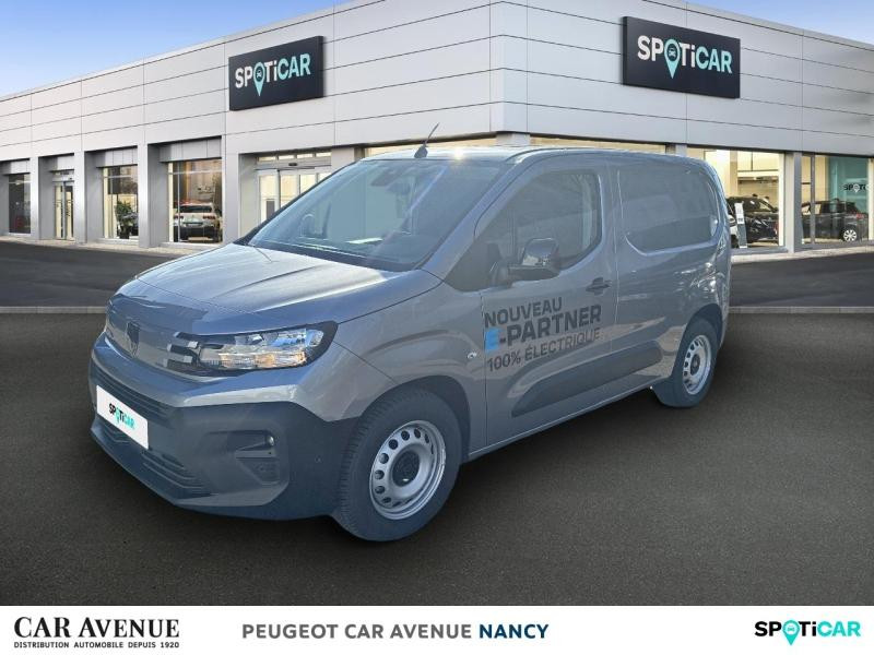 Occasion PEUGEOT Partner M 800kg Electrique 136ch Batterie 54 kWh 2025 Gris Acier Métal 33820 € à Nancy