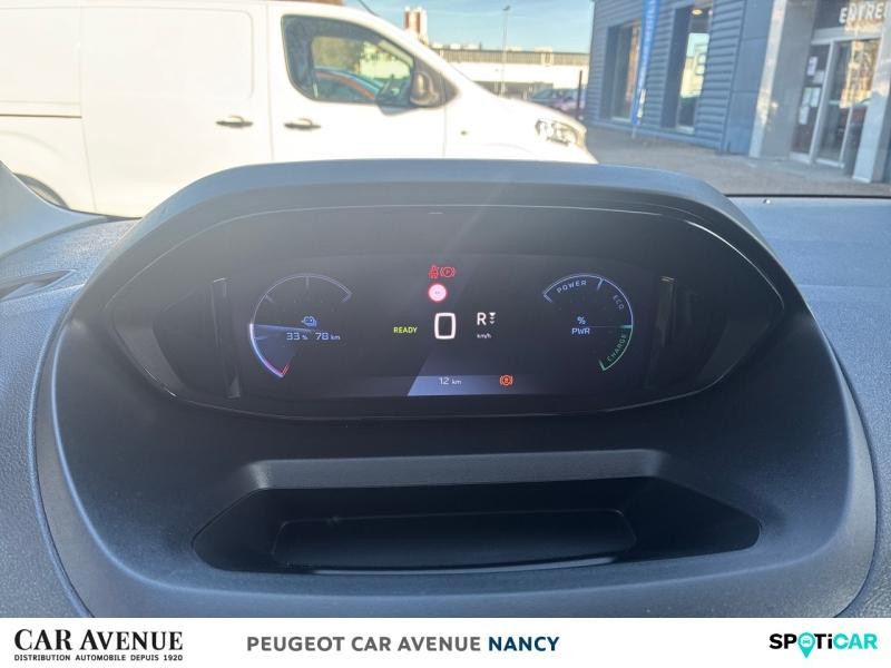 Occasion PEUGEOT Partner M 800kg Electrique 136ch Batterie 54 kWh 2025 Gris Acier Métal 33820 € à Nancy