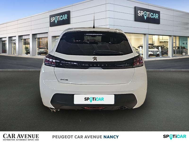 Occasion PEUGEOT 208 1.2 PureTech 100ch S&S Style 118g 2021 Blanc Banquise (O) 11990 € à Nancy