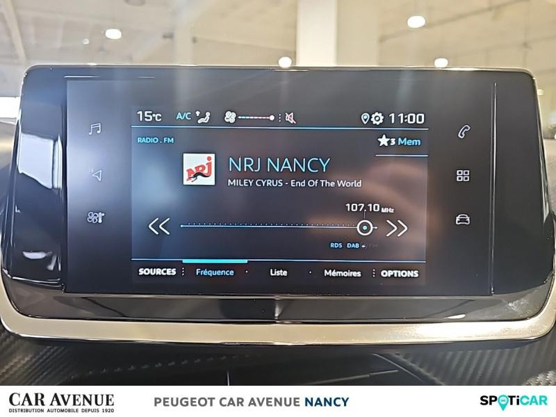 Occasion PEUGEOT 208 1.2 PureTech 100ch S&S Style 118g 2021 Blanc Banquise (O) 11990 € à Nancy