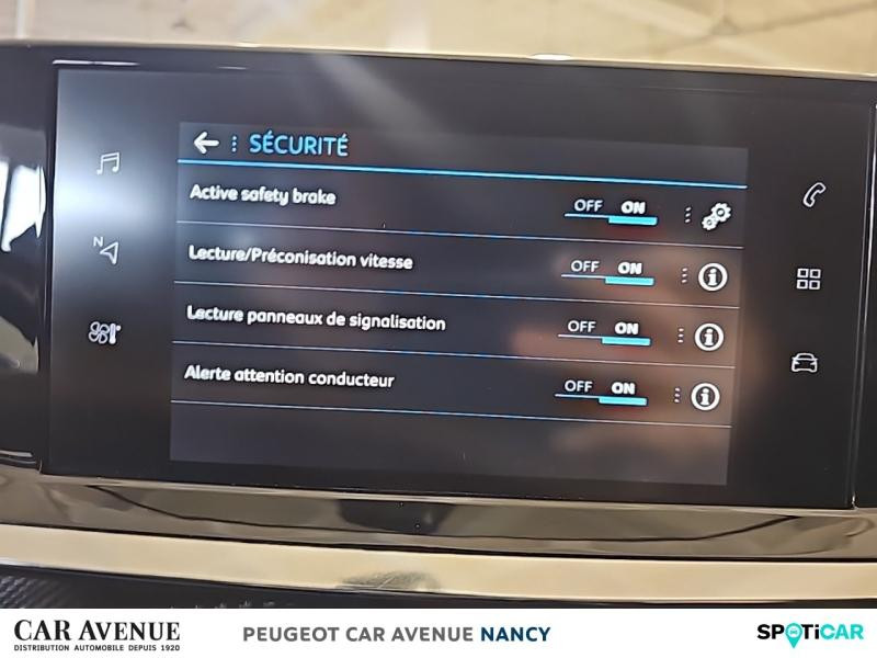 Occasion PEUGEOT 208 1.2 PureTech 100ch S&S Style 118g 2021 Blanc Banquise (O) 11990 € à Nancy