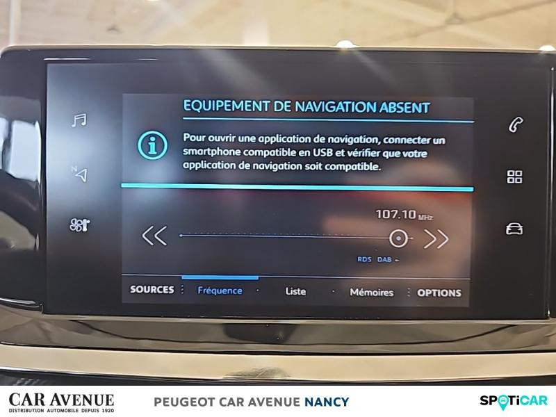 Occasion PEUGEOT 208 1.2 PureTech 100ch S&S Style 118g 2021 Blanc Banquise (O) 11990 € à Nancy