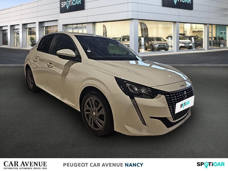 Occasion PEUGEOT 208 1.2 PureTech 100ch S&S Style 118g 2021 Blanc Banquise (O) 11990 € à Nancy