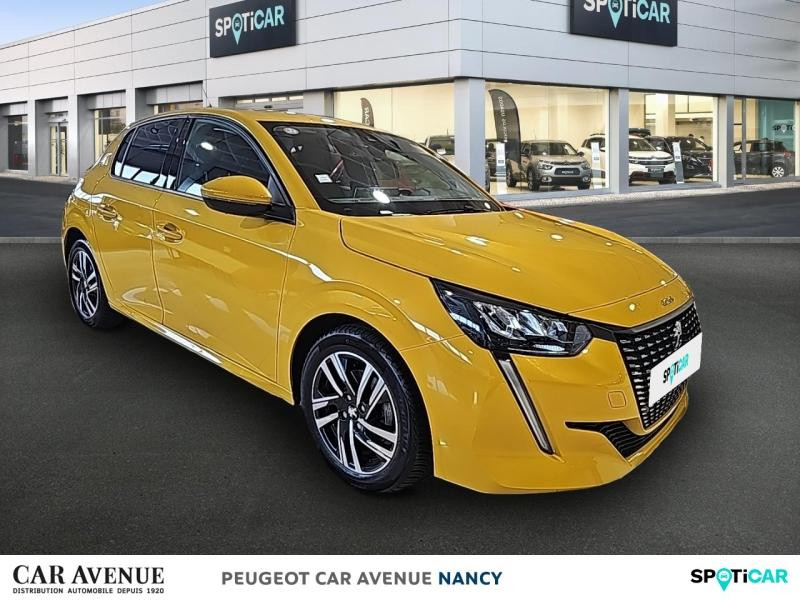 Used PEUGEOT 208 1.2 PureTech 100ch S&S Allure 2021 Jaune Faro € 13990 in Nancy