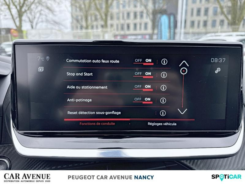 Occasion PEUGEOT 208 1.2 PureTech 100ch S&S GT EAT8 2021 Noir Perla Nera (M) 14990 € à Nancy
