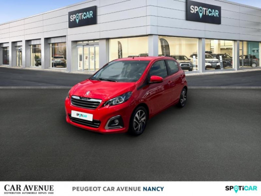 Occasion PEUGEOT 108 VTi 72 Allure S&S 4cv 5p 2021 Rouge Scarlet (O) 10 990 € à Nancy