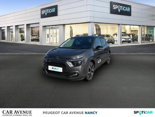 Used CITROEN C3 1.2 PureTech 110ch S&S Shine Pack 121-122g 2022 Gris Platinium (M) - Noir Onyx € 12,990 in Nancy