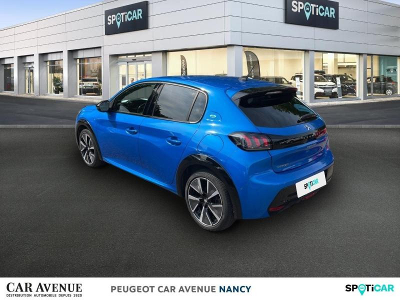 Occasion PEUGEOT 208 e-208 136ch GT 2021 Bleu Vertigo (V) 13290 € à Nancy