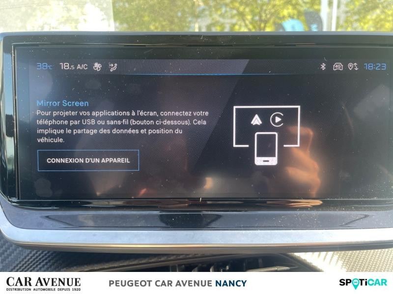 Occasion PEUGEOT 208 1.2 PureTech 100ch S&S Allure 2023 Jaune 13590 € à Nancy