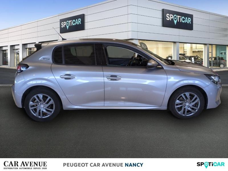 Occasion PEUGEOT 208 1.2 PureTech 100ch S&S Style 118g 2021 Gris Artense (M) 11690 € à Nancy