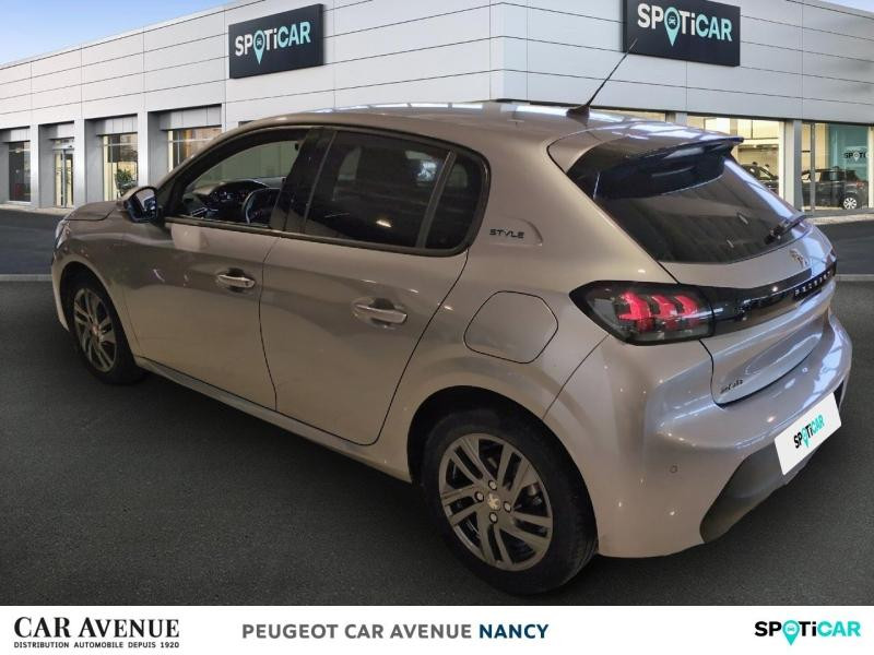 Occasion PEUGEOT 208 1.2 PureTech 100ch S&S Style 118g 2021 Gris Artense (M) 11690 € à Nancy