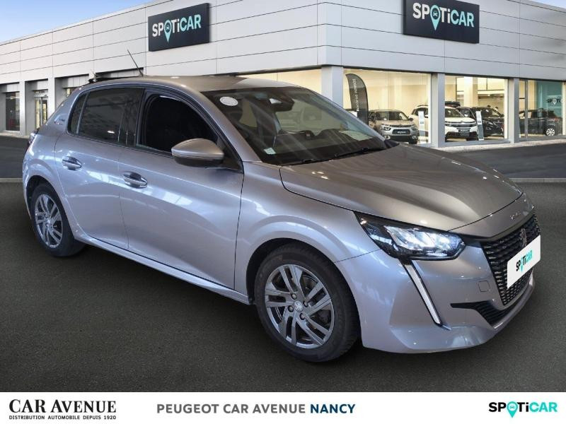 Occasion PEUGEOT 208 1.2 PureTech 100ch S&S Style 118g 2021 Gris Artense (M) 11690 € à Nancy