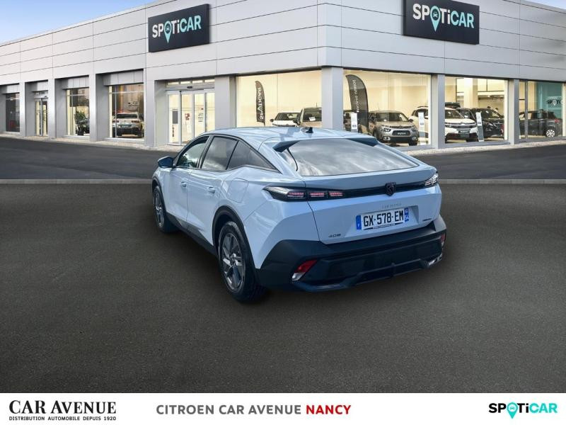 Occasion PEUGEOT 408 PHEV 180ch Allure e-EAT8 2024 Blanc Okénite (M) 26290 € à Nancy