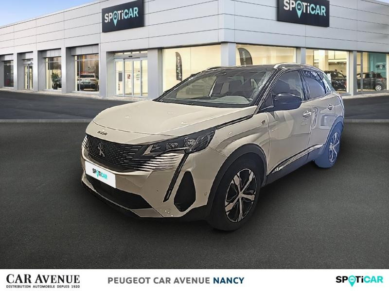 Occasion PEUGEOT 3008 1.2 PureTech 130ch S&S GT Pack EAT8 2021 Blanc Nacré (N) 20735 € à Nancy