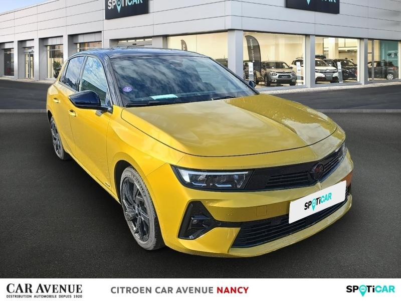 Occasion OPEL Astra 1.2 Turbo 130ch GS BVA8 2023 Jaune Kult Métallisé/Toit Noir Karbon 22990 € à Nancy