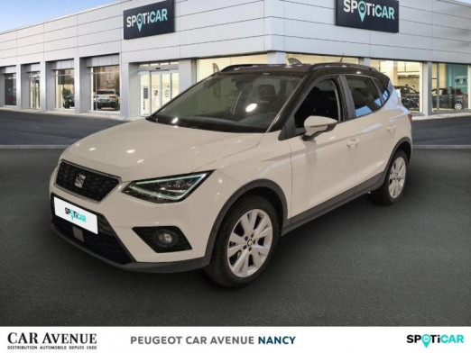 Occasion SEAT Arona 1.6 TDI 95ch Start/Stop Urban Euro6d-T 102g 2019 Blanc Candy/Toit Noir Minuit 14 990 € à Nancy