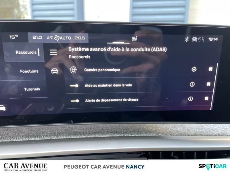 Occasion PEUGEOT 5008 Hybride Rechargeable Plug-in 195ch GT e-DCS7 2025 Blanc Okénite (M) 48990 € à Nancy