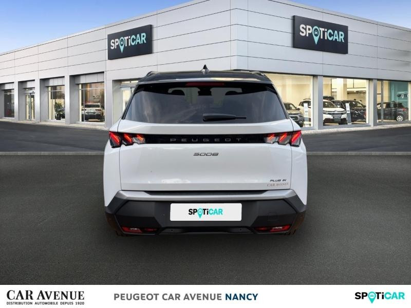 Occasion PEUGEOT 5008 Hybride Rechargeable Plug-in 195ch GT e-DCS7 2025 Blanc Okénite (M) 48990 € à Nancy