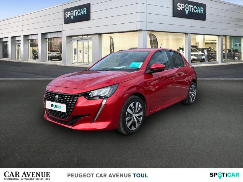 Used PEUGEOT 208 1.2 PureTech 75ch S&S Active 2020 Rouge Elixir € 10290 in Nancy