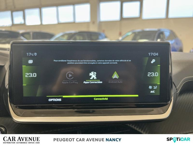 Occasion PEUGEOT 208 1.2 PureTech 100ch S&S GT Pack EAT8 2022 Noir Perla Nera (M) 17490 € à Nancy