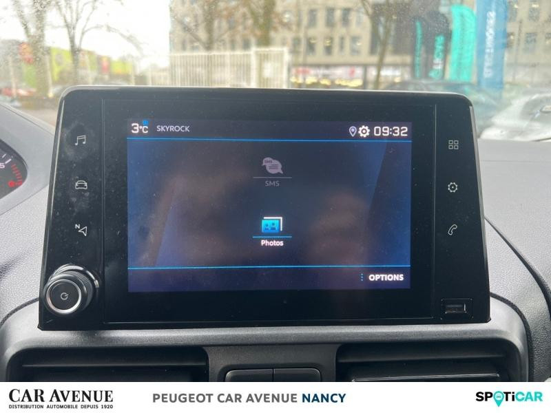 Occasion PEUGEOT Partner M 950kg BlueHDi 130ch S&S 2023 Blanc Icy 20590 € à Nancy