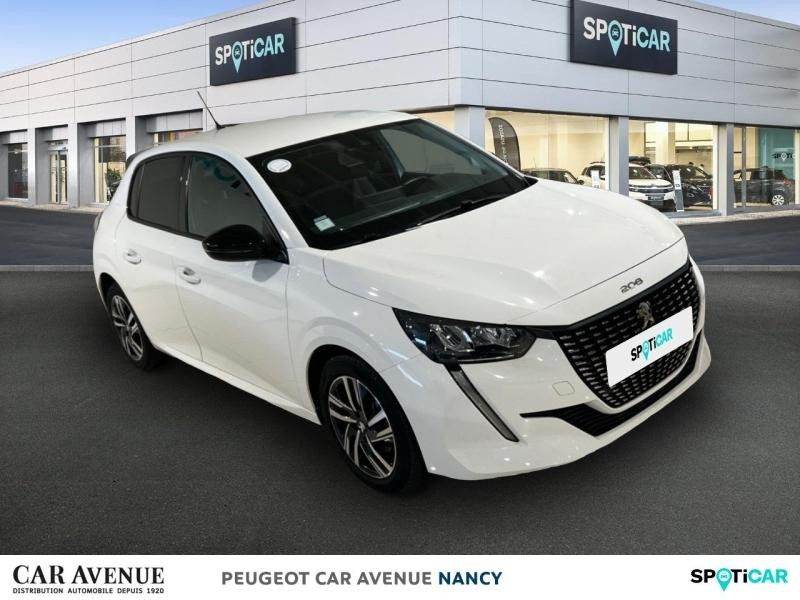 Occasion PEUGEOT 208 1.2 PureTech 100ch S&S Allure EAT8 2022 Blanc Banquise (O) 13690 € à Nancy
