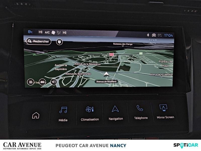 Occasion PEUGEOT 408 Plug-in Hybrid 225ch GT e-DCS7 2025 Gris Sélénium (M) 39990 € à Nancy