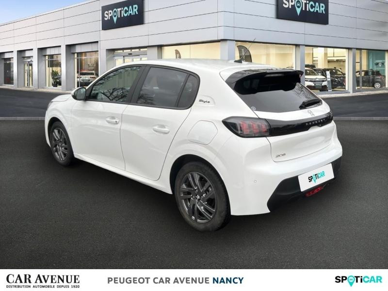 Used PEUGEOT 208 1.2 PureTech 100ch S&S Style EAT8 2020 Blanc Banquise (O) € 14790 in Nancy