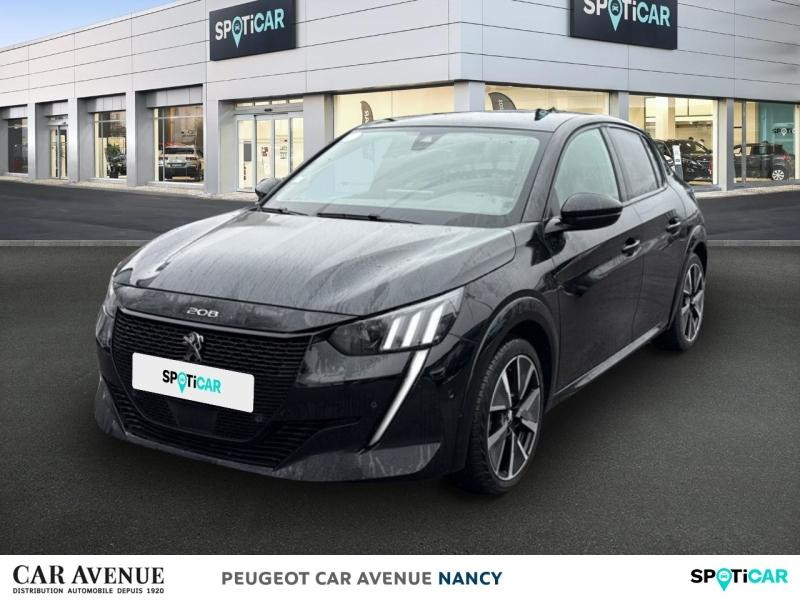 Occasion PEUGEOT 208 e-208 136ch GT 2021 Noir Perla Nera (M) 14655 € à Nancy
