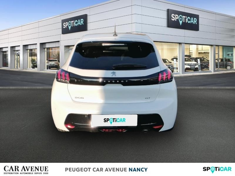 Occasion PEUGEOT 208 1.2 PureTech 100ch S&S GT EAT8 2021 Blanc nacré 14990 € à Nancy